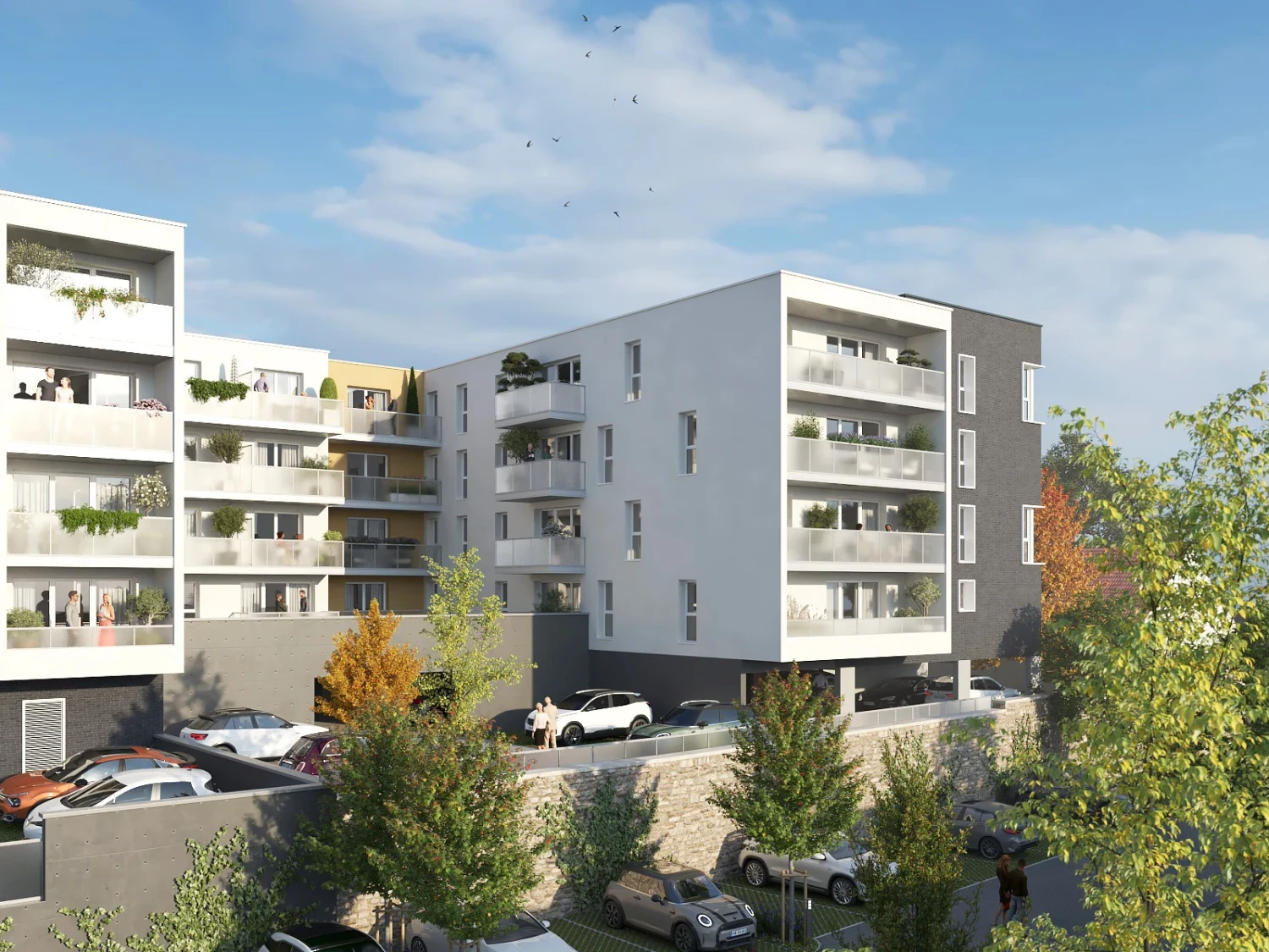 Les Balcons d Aristide Perspective 1