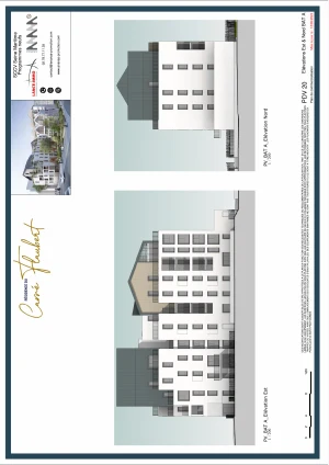 Carreflaubert plan facade