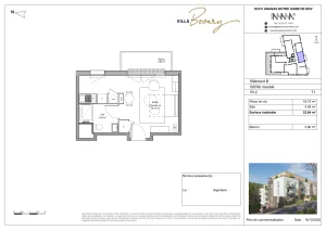 Villabovary b203b t1 meuble