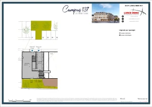 Campus137 plan parkings