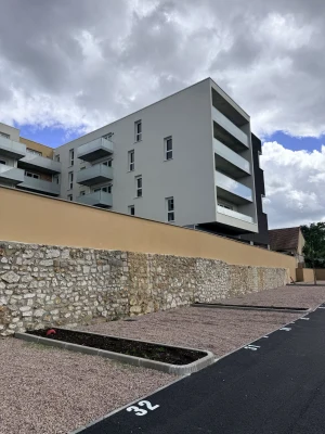 Achèvement des travaux du parking