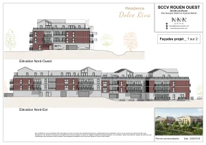 Dolce Riva plan façades
