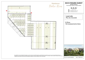 Dolce Riva plan locaux vélo